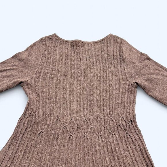 Brown Sweater Dress Daisy Fuentes - Picture 2 of 5